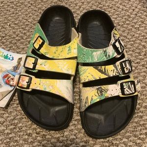 NWT Birki’s Yellow/Green